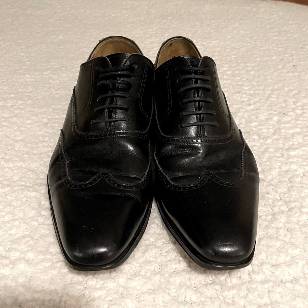 Size 10.5 Mens Maganni for Neiman Marcus Oxford Wingtip Dress Shoes